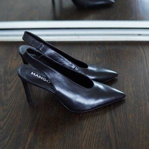 BRAND NEW MANGO SLINGBACK HEELS
